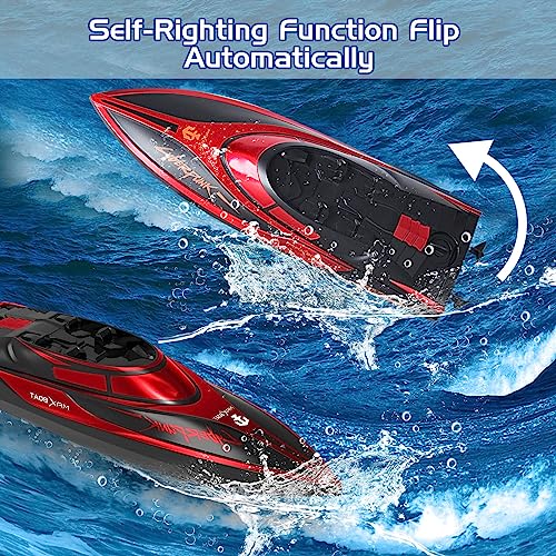 Yamaester HF6335 Rc Boat For Kids 2 Pack Remote Control Boats Night Glowing Toy Waterproof thumb #6