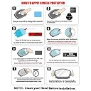 iWishKart compatible with Ather 450 APEX Tempered Glass [with warranty] screen protector guard Full Edge to Edge 9H Full Glue FHD with Easy Installation kit - Pack of 1 gallery image