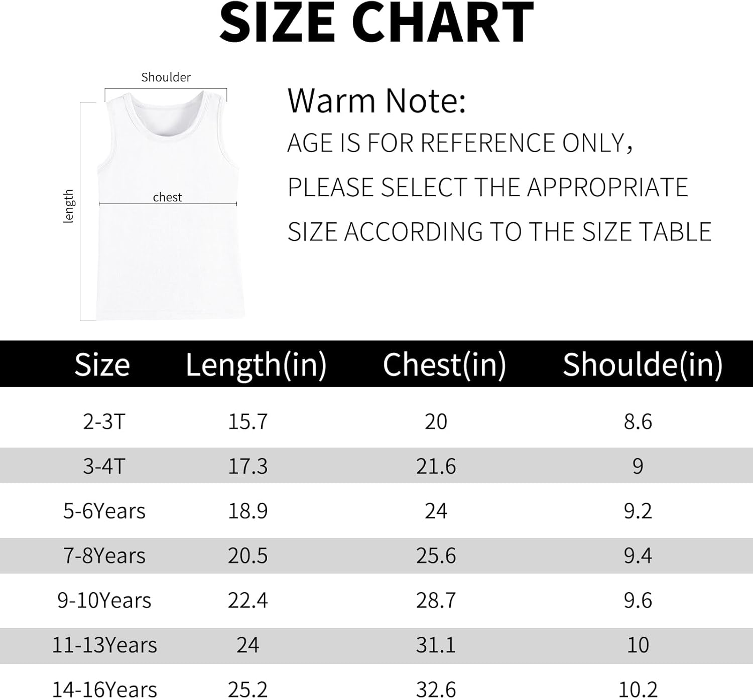 6枚パックの女の子と幼児のタンクトップレーサーバックノースリーブアンダーシャツガールズダンストップス(2-16歳)