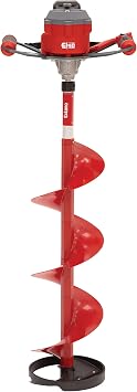 Eskimo E40 Electric Ice Fishing Auger, Full Power 40v Lithium-ion Battery, Lightweight Powerhead, Turbo Cutting System, Multi-Edge Blades