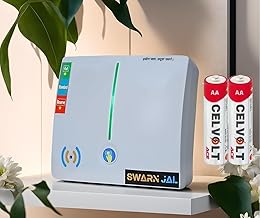 Swarn Jal (Model: A-AL-C) Tank Overflow & Empty Alarm +2 Alkaline Battries , Cell Powered, Brass Sensors, 100% Shock Proof, 1-3 Years Cell/Battery Life, 1 Year Complete Guarantee