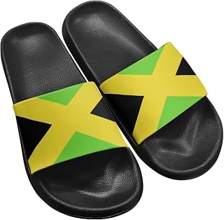 Slippers for Women Men Open Toe Athletic Sandals Anti-Slip Sole Slide Sandals Flat Shoes for Indoor & Outdoor