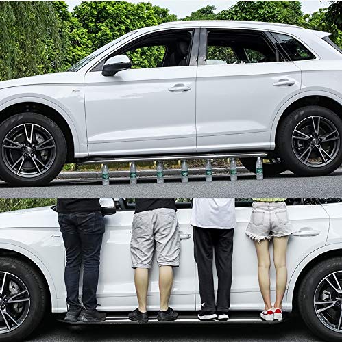 Barras laterales de acero inoxidable 5.5" para Jeep Grand Cherokee L 2021-2025 miniatura 5
