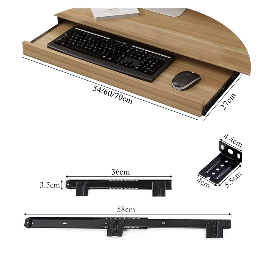 Amazon.co.jp: キーボードスライダー キーボード デスク 拡張