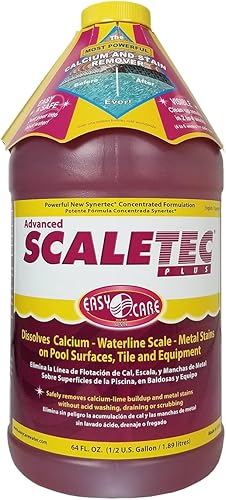 EasyCare 20064 Scaletec Plus - Descalcificador y removedor de manchas, botella de 64 onzas