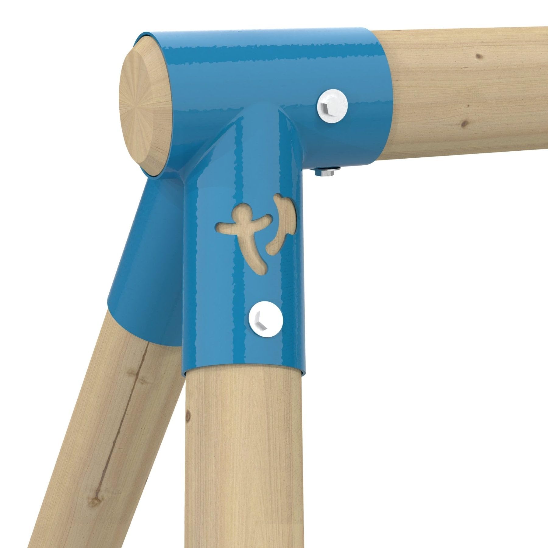 TP Toys Schaukel mit 2 Schaukeln mit Leiter, Holz, PEFC™, Höhe 224 cm