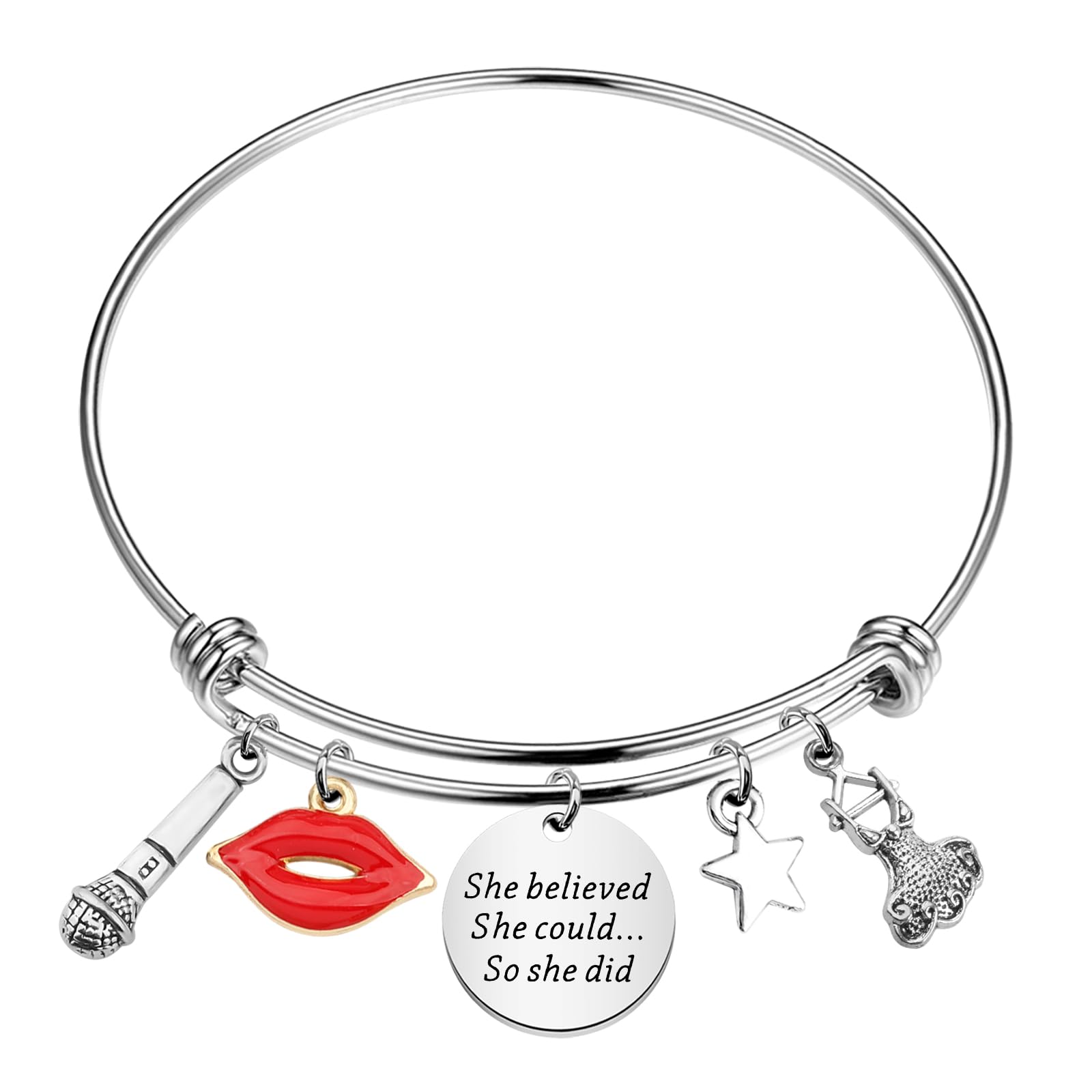 MYOSPARK Musical Inspired Gifts Musical Charm Bracelet Musical Merchandise Musical Theater Fans Gift Musical Ccg Br