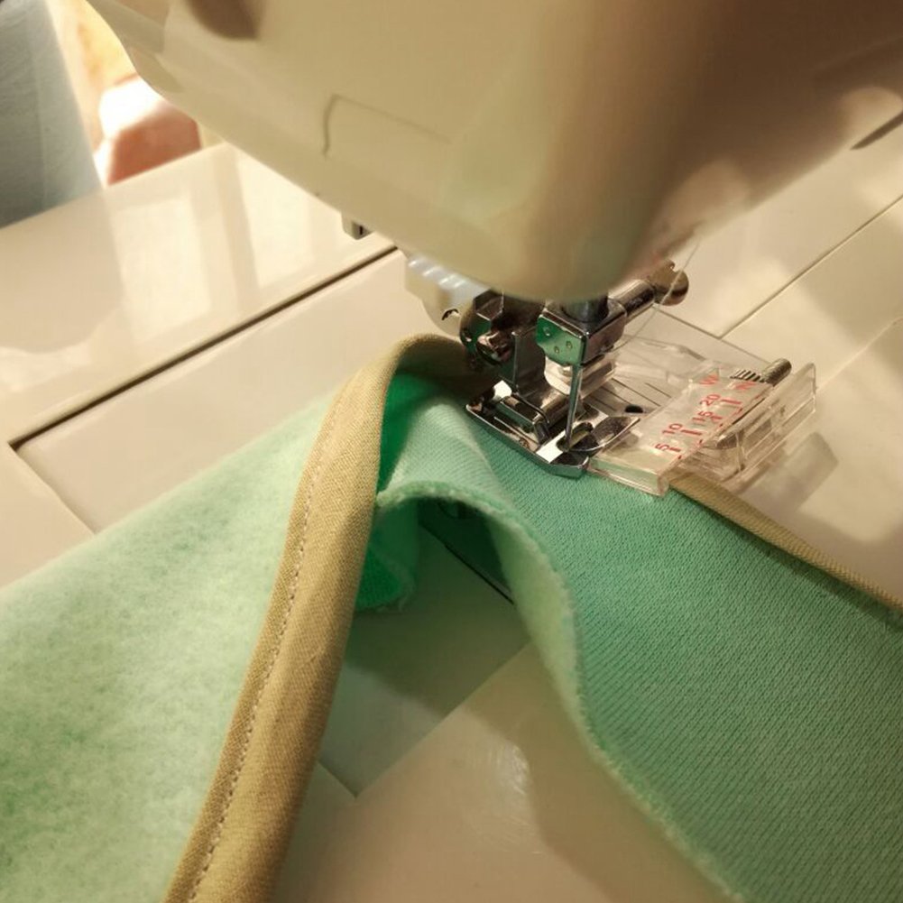 JZK 11pcs Machine à Coudre Domestique Accessoires Ensemble Avec Boîte De Rangement, Pied-de-biche Partie De Rechange Kit Pour Machine à Coudre Chanteur Frère Janome Toyota Elna AEG