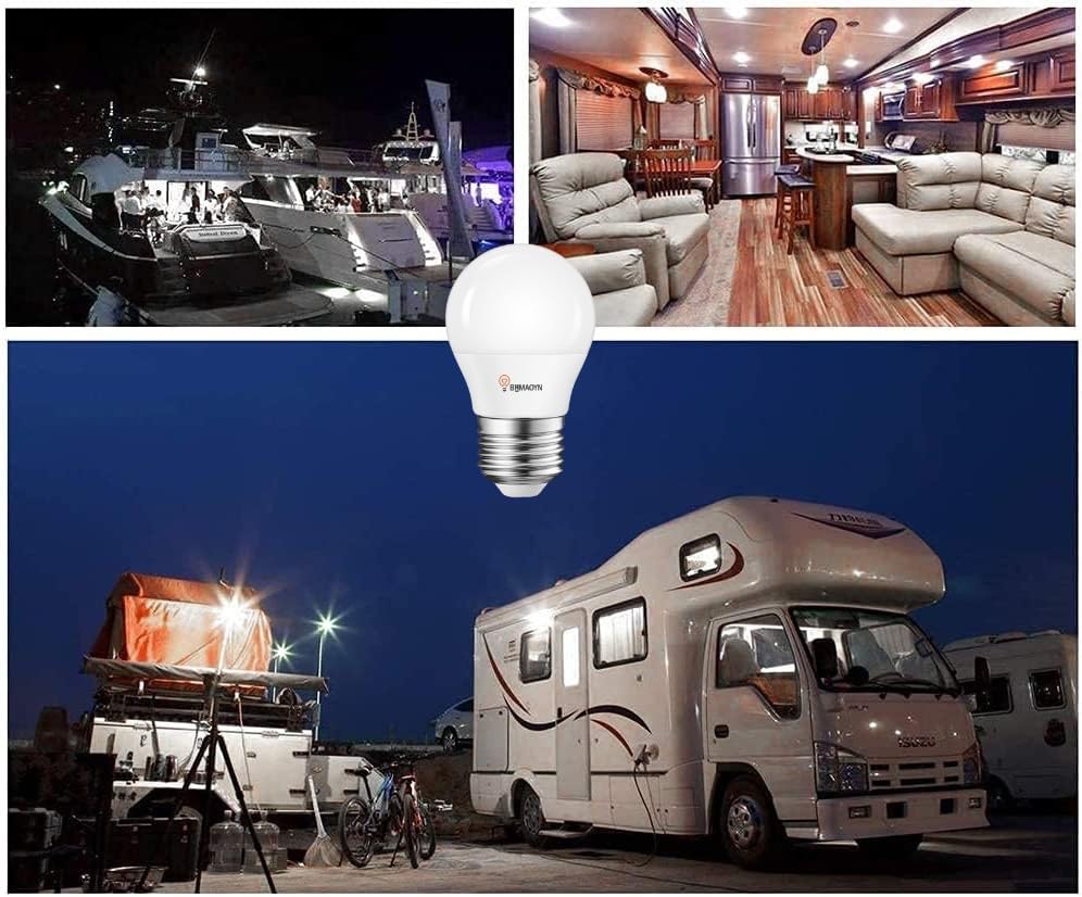 Lampadina LED A5 G45 6W E27 Luce Calda 3000K 510lm