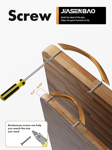 Miniatura 10 de JIASENBAO Paquete de 2 tiradores de gabinete de níquel cepillado de 5 pulgadas, manijas plateadas retorcidas con arco de 5 pulgadas, para cajón,