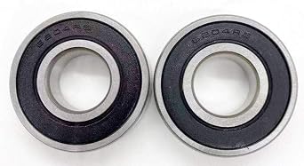 Thaekuns 6204-2RS Lawn Mower Spindle Ball Bearing Fits for Craftsman Poulan Husvarna 129895, 532129895 738220419 MTD Cub Cadet 741-0919, 941-0919 Toro 251-297, 251-381 Ariens 54123, 0541232 pcs