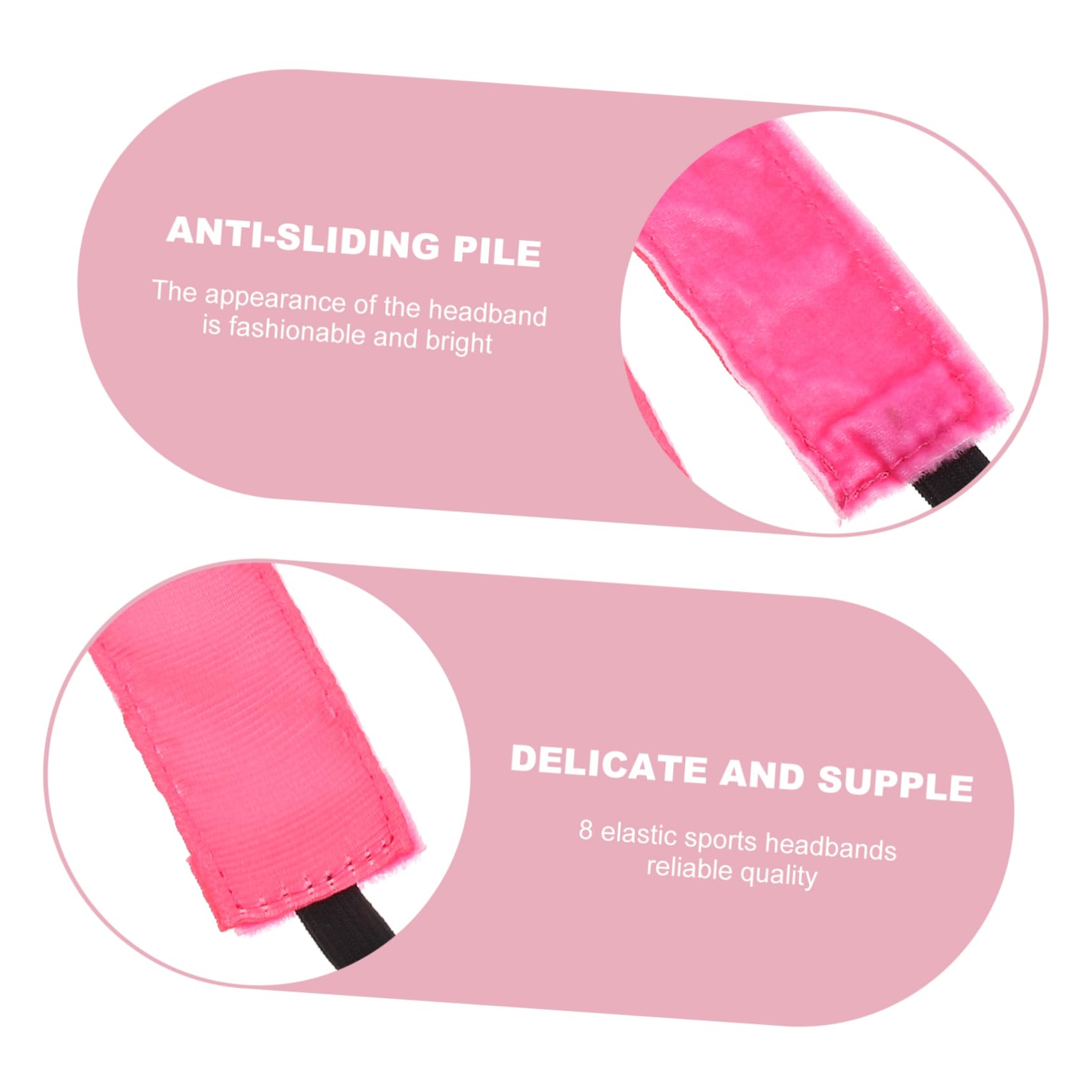TOYANDONA Diademas Deportivas Antideslizantes Mujer De Bandas De Cabello Absorbentes De Sudor Yoga Correr Y Ejercicio Ajustables Y Cómodas