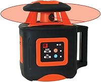 Vista 2 de Johnson Level & Tool 40-6541 - Sistema láser giratorio de doble pendiente de alta precisión, rojo, 1 kit