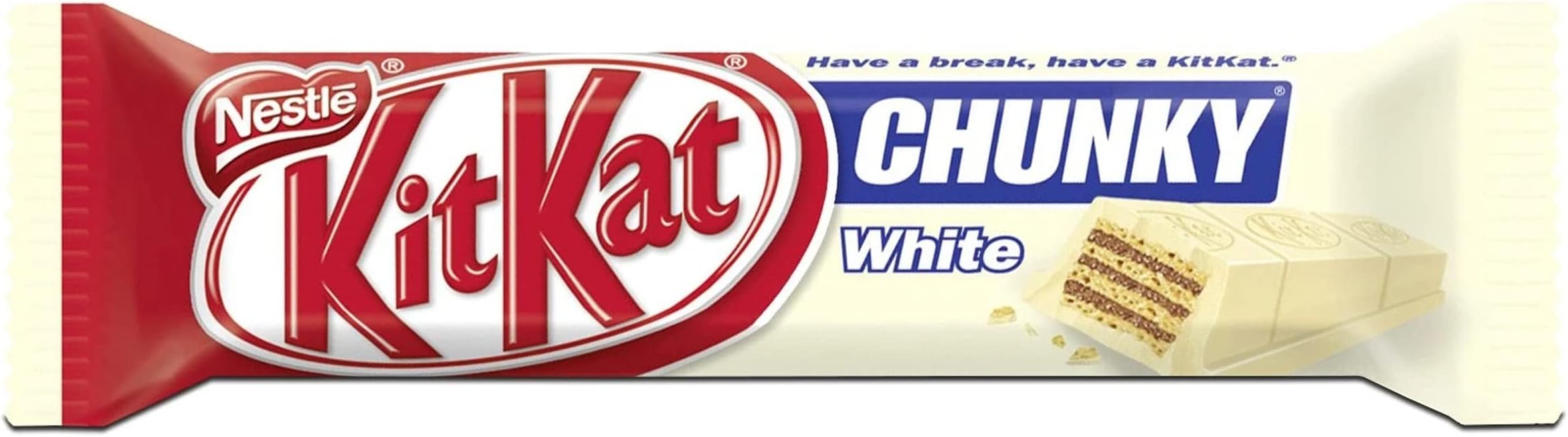 Chunky White Chocolate Bar, 40 Gm