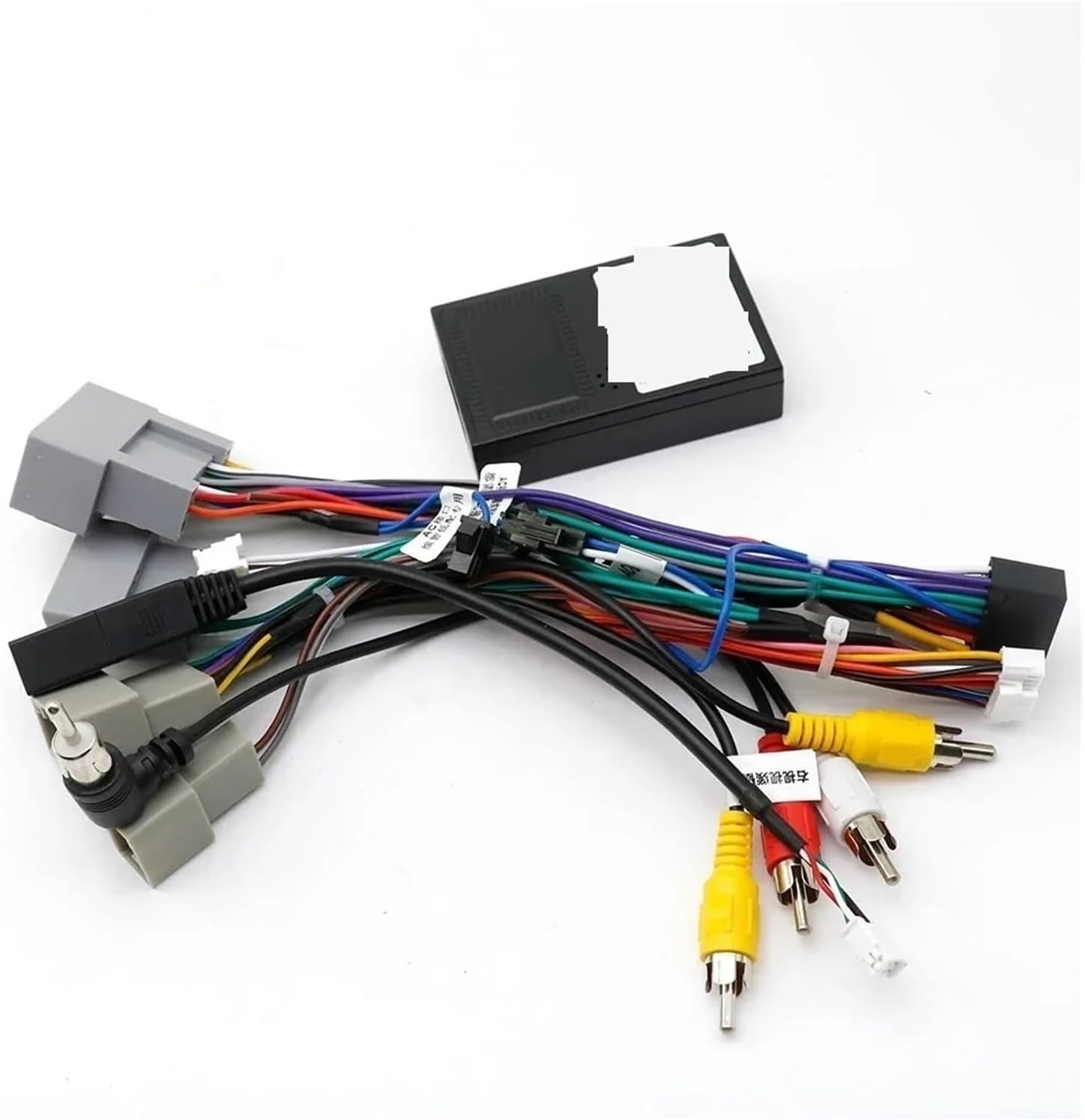 Car 16pin Audio Wiring Harness With Box Compatible with Honda Civic CRV Breeze Aftermarket Stereo Installation Wire Adapter