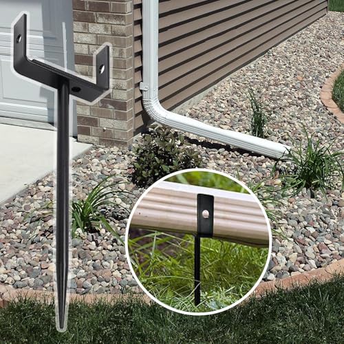 Support de tuyau de protection contre la rouille réglable pour toit - 8