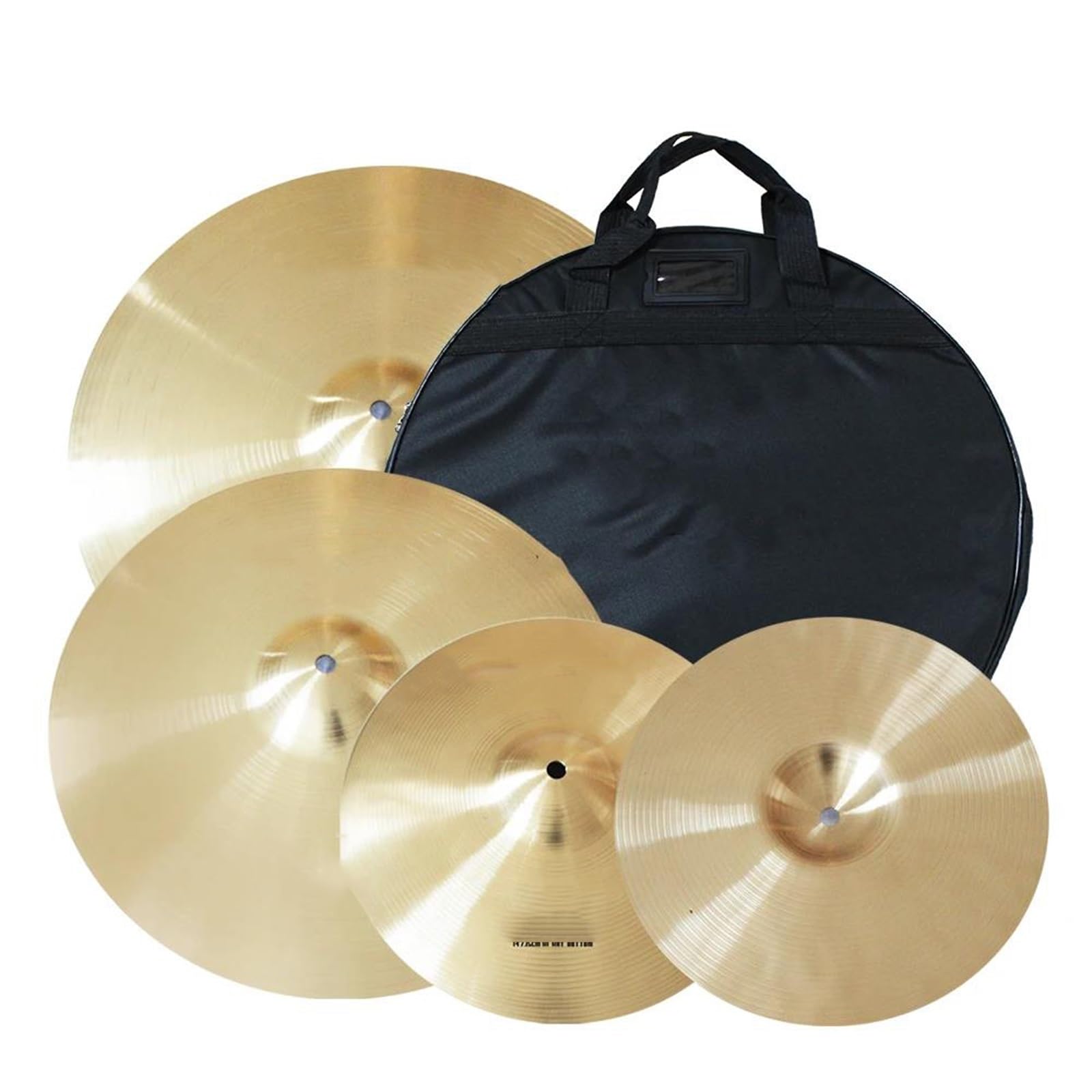 Cymbales Pack De Cymbales B20 Bronze 4 Pièces 14 HiHat 16 Crash 20 Ride Pour Kit De Batterie