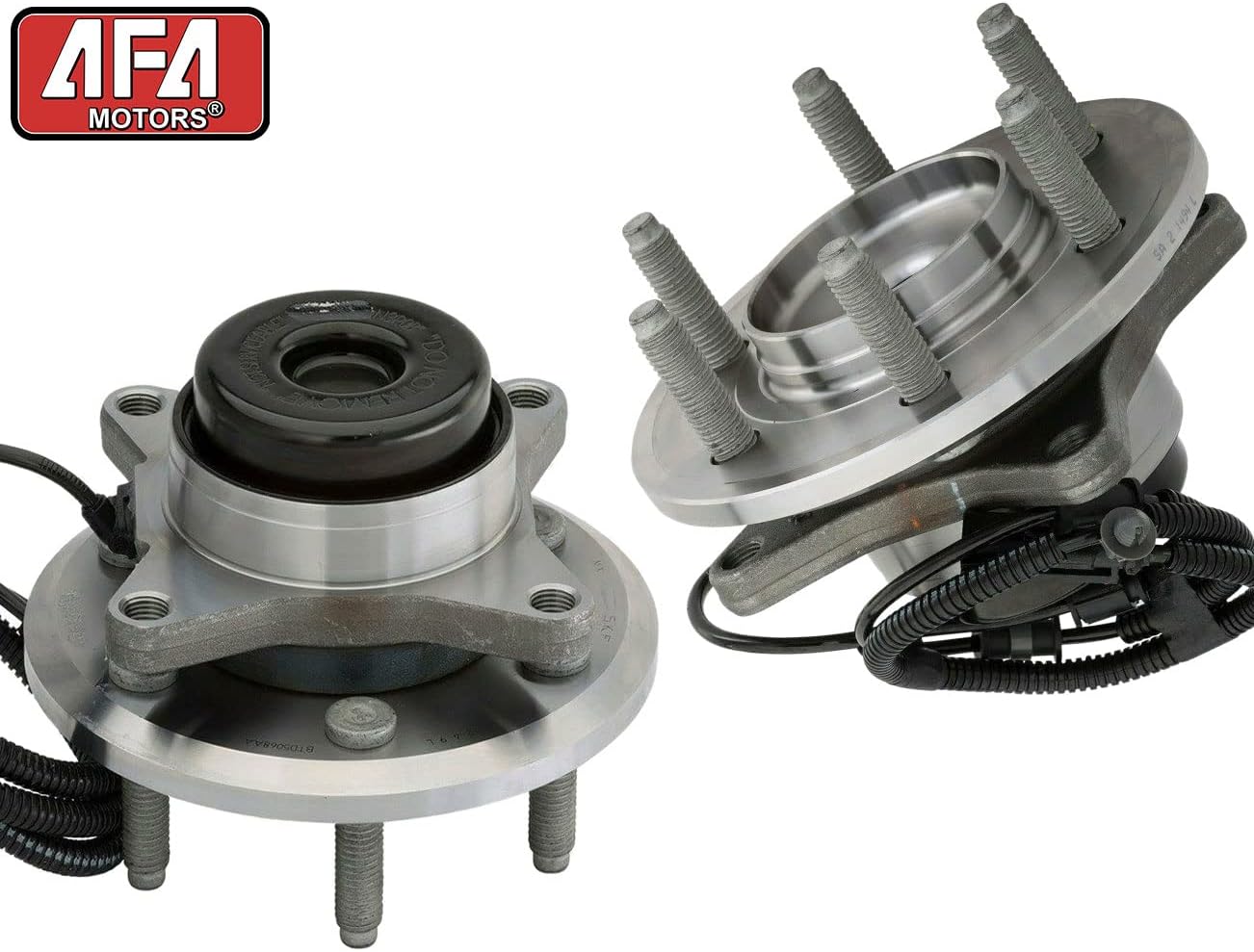 RWD 515143 Front Wheel Bearing Hub Assembly Compatible with 2011-2014 Lincoln Navigation, Ford F-150 Expedition Wheel Bearing Hub Assembly(2 Pack) 6 Lugs w/ABS