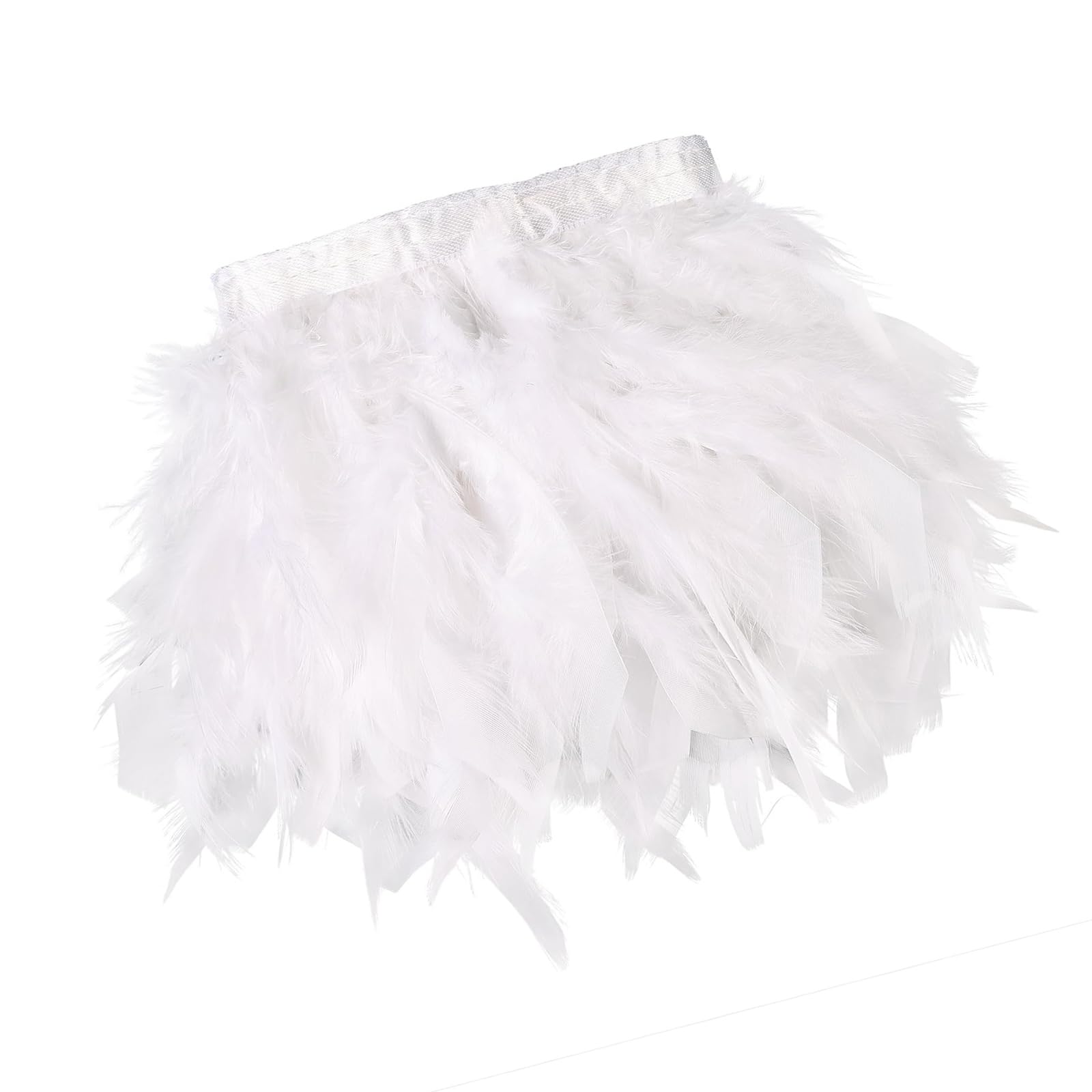 Jazuaiao Turkey Plume for Creative Sewing and Unique Craft Applications Handcraft Down Edging