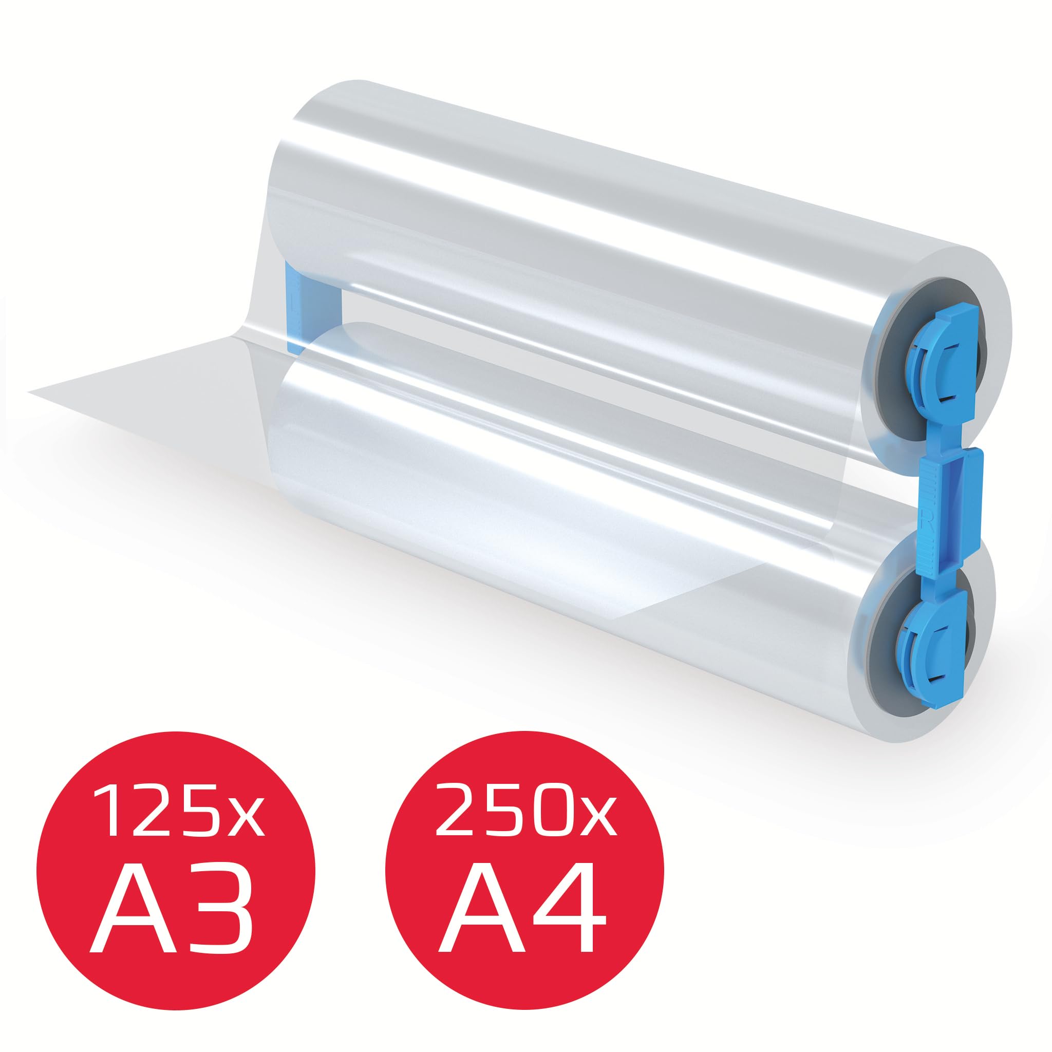 GBC Foton 30 Cartucho Casete de Film de Plastificación para Cartuchos Recargables de 75 Micras, plastifica hasta 250 Documentos A4 Carga Rápida, 4410026