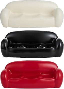 Ceramic Jewelry Tray Trinket Dish, Decorative Sofa Shape Vanity Key Tray for Women, Phone Holder Eyeglass Holder Home Decor Dish for Mom Daughter Sister Friends (C)
