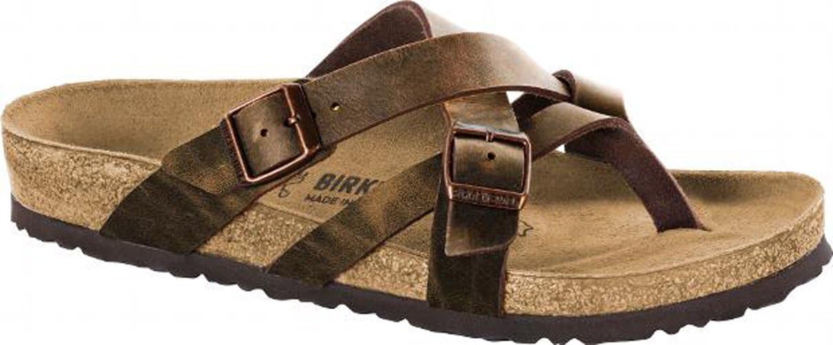 Birkenstock Women's Temara 44 Tobacco Oiled Lthr