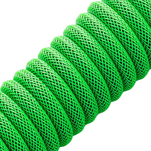 Câble USB de 1,5m avec connecteurs USB A et USB C coloris vert Cablemod