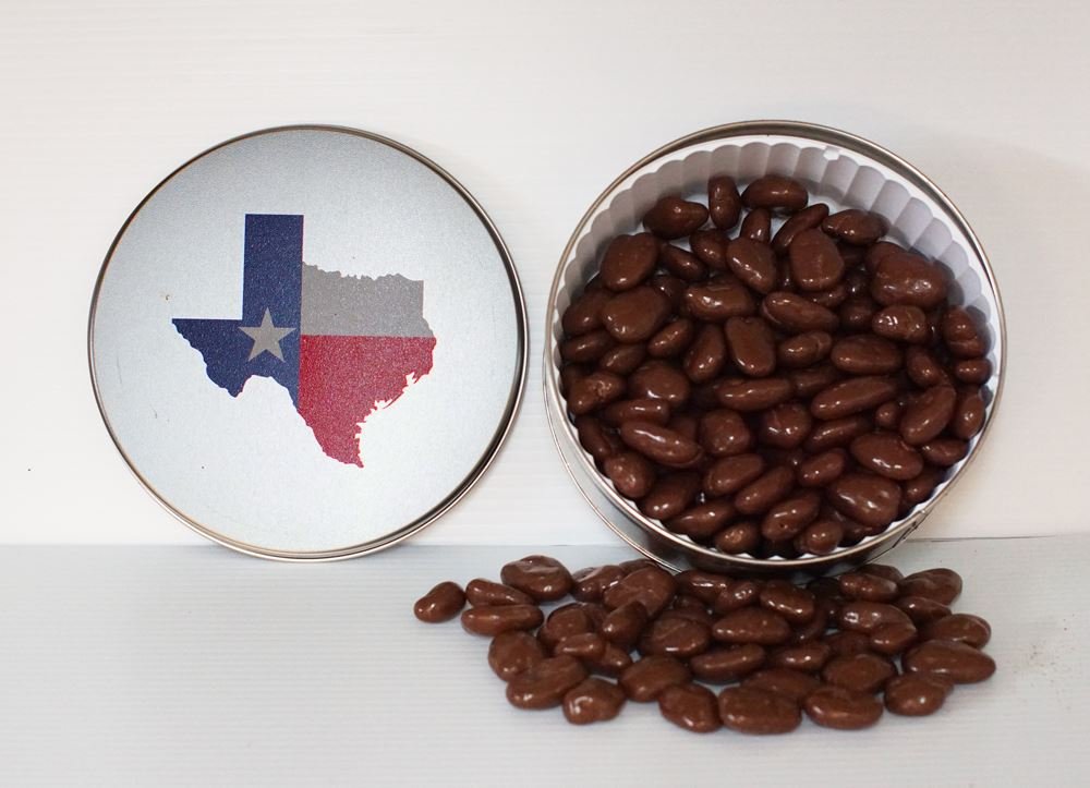 Texas Tin - 4 Gourmet Candied Pecans (1 lb.)