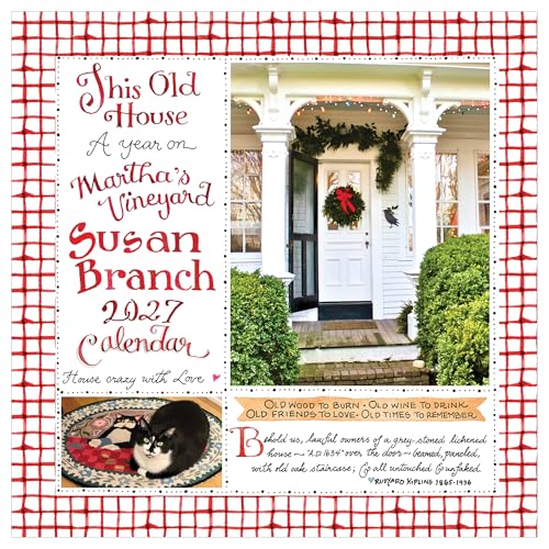Image of TF Publishing 2027 Susan Branch Wall Calendar - 12 x 12 inches