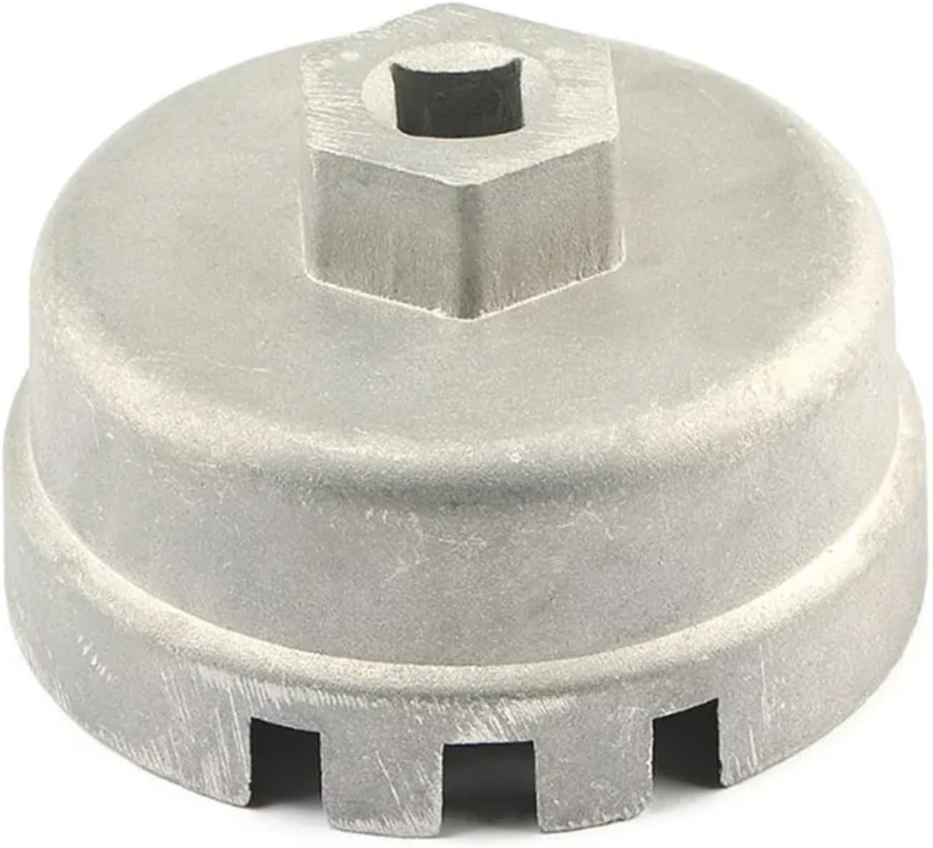 FF-1033-BK Flute Oil Filter Wrench Cap Removal Tool(Silvery)