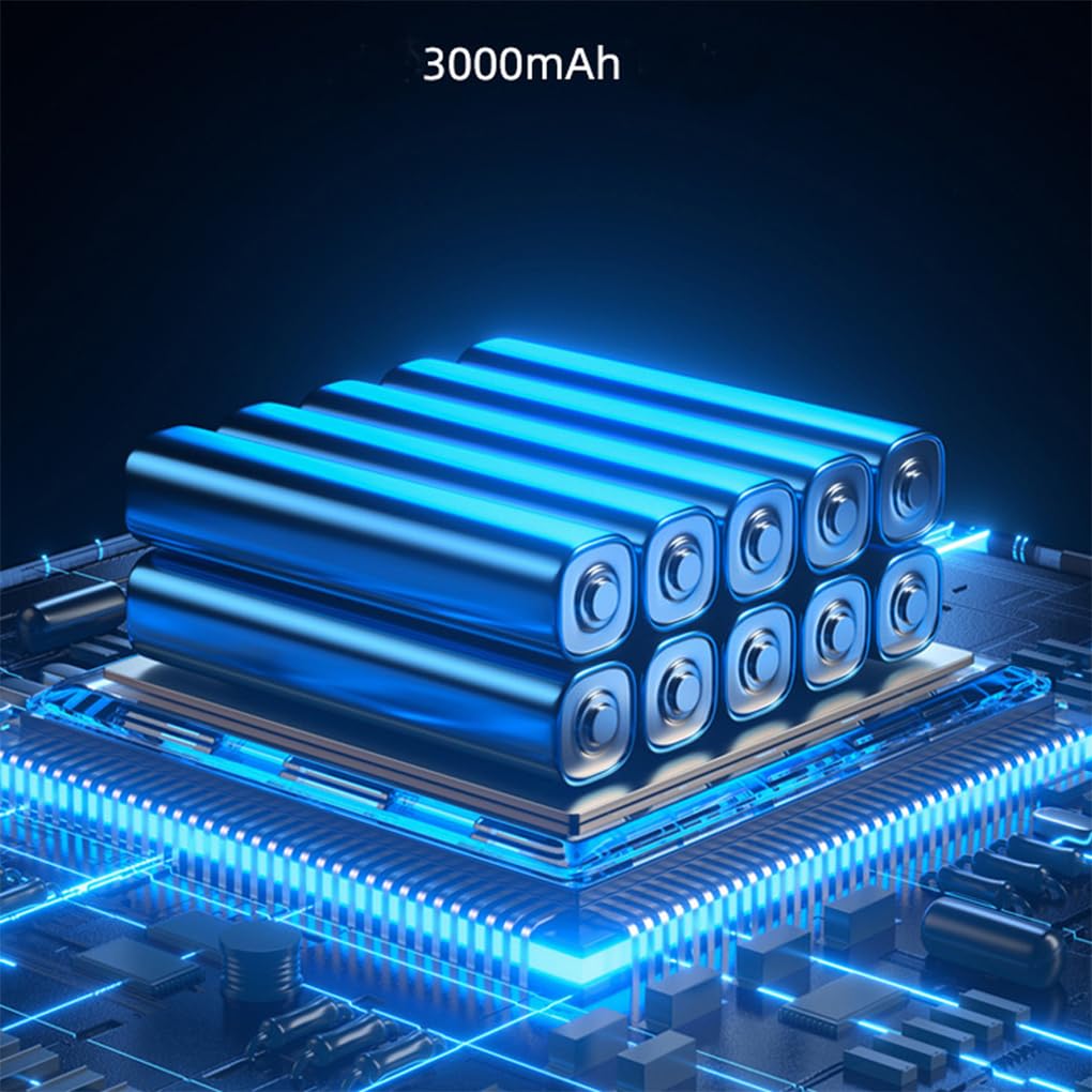 10 zestawów mini dmuchawy strumieniowej, 13 0000 obr./min, elektryczny wentylator strumieniowy, lekka dmuchawa 3000 mAh, bezszczotkowy silnik, przenośna dmuchawa do czyszczenia samochodu, komputera,