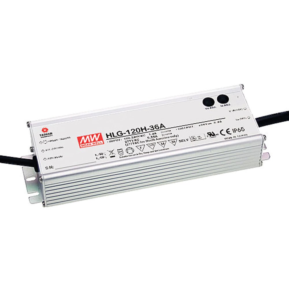 MEAN WELL HLG-120H-20 120 W LED Driver Single Output Switching Power Supply 20 Volts