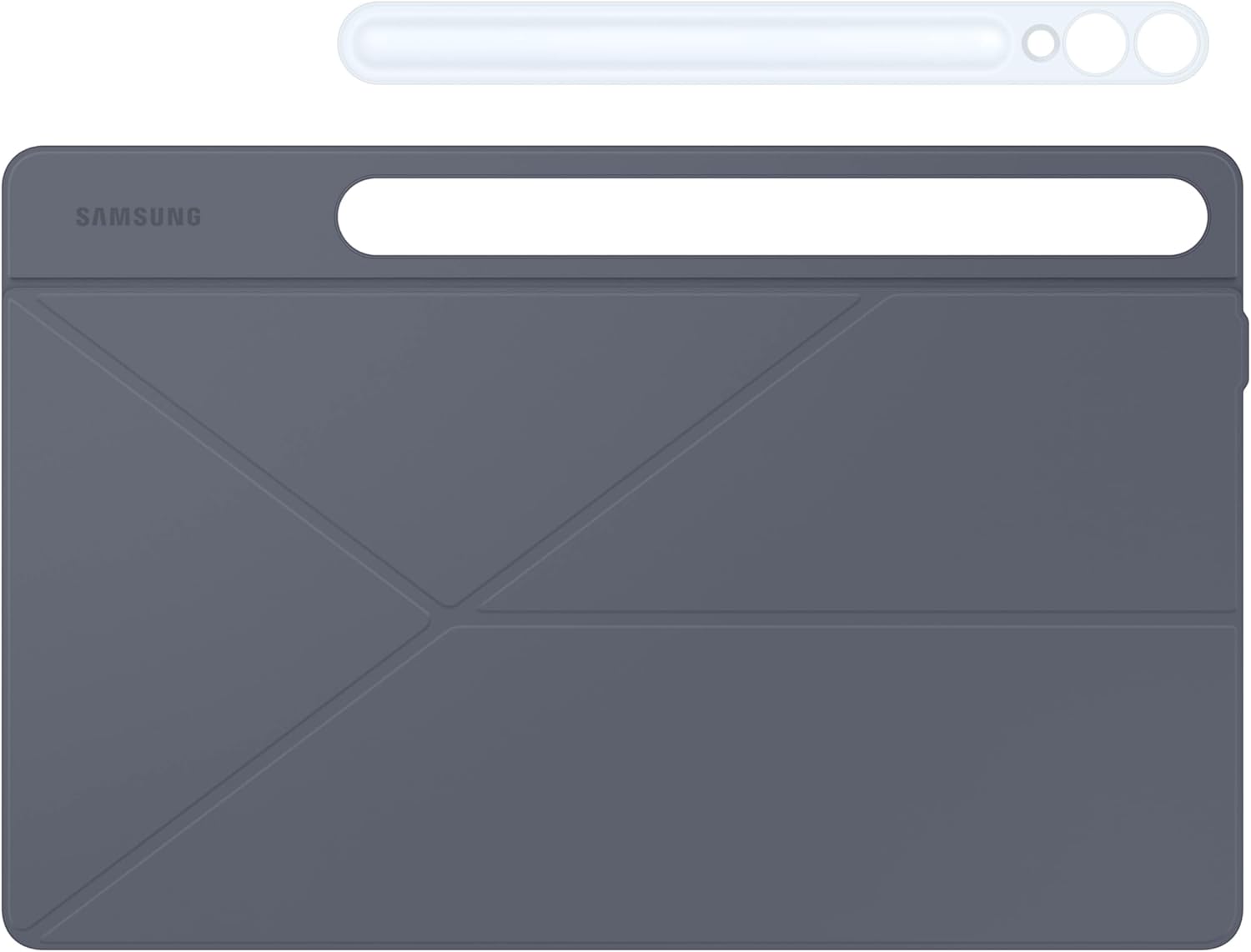 SAMSUNG Galaxy S10  | Tab S9  | S9FE  Smart Book Cover, Tablet Protection Case, Portrait and Landscape Modes, Detachable Platform, Auto Screen On/Off, US Version, Blue