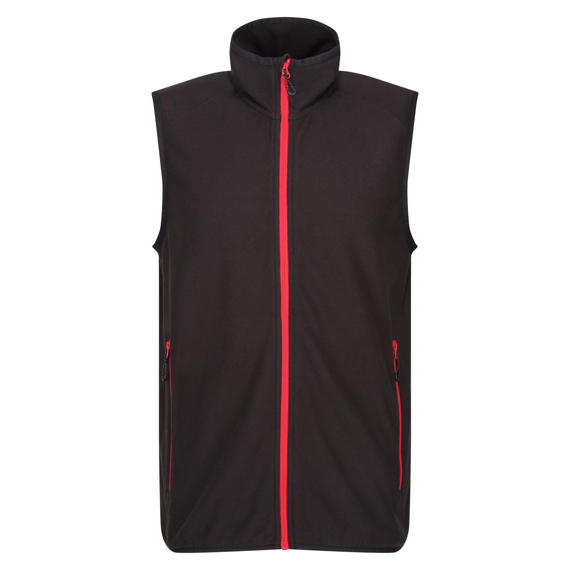 Regatta Professional Mens Navigate Fleece Gilet, Black, 3XL UK