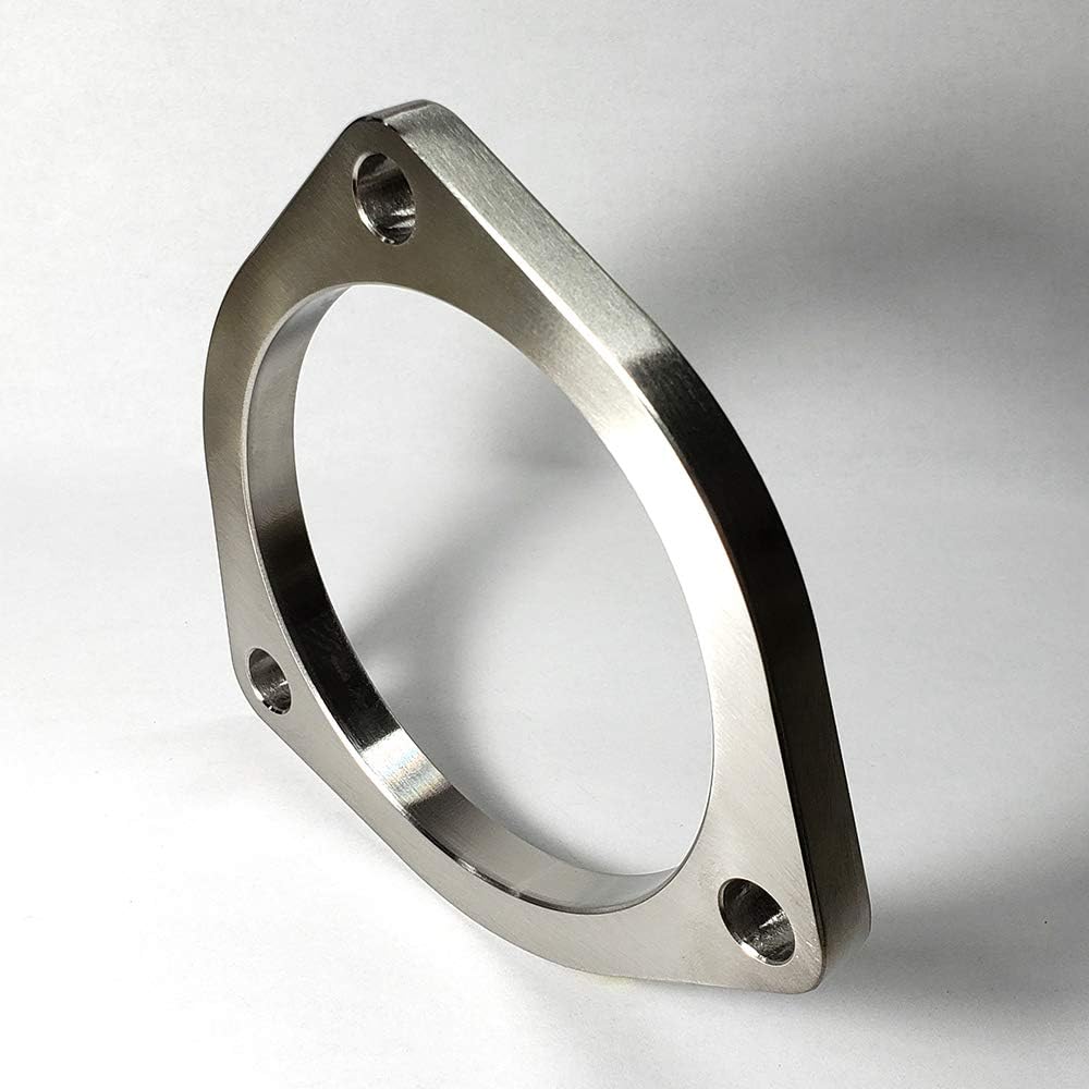 3.5" 3 Bolt Stainless Steel Exhaust Flange SS304 - Stainless Bros