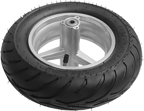 Neumáticos para Mini Bike, 11050-6.5 Neumático de Goma para Pocket Bike, Llantas y Neumático Trasero para Mini Bike con Cámara de Aire Interior,