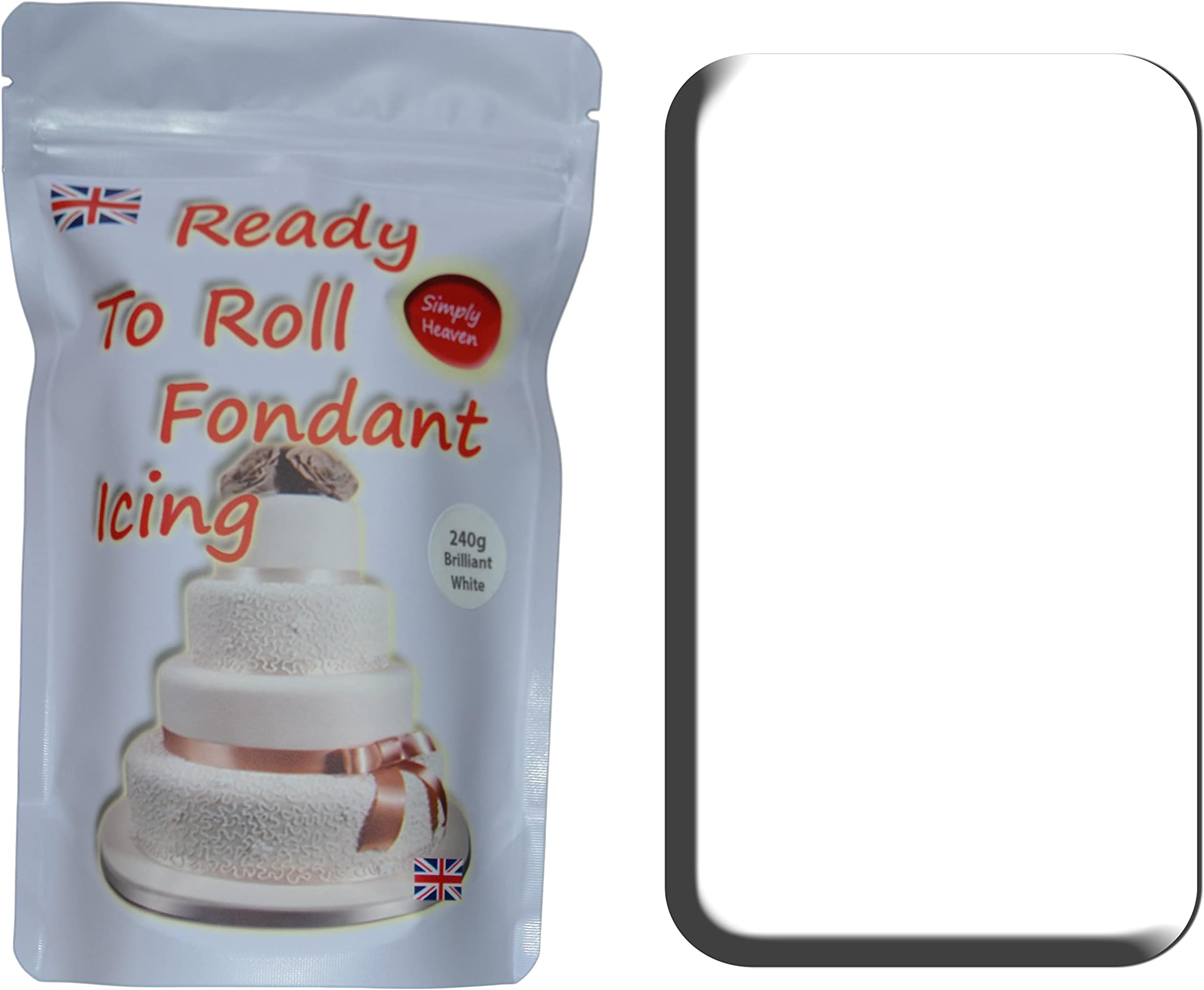 Renshaw Lincoln Green Just Roll With It Fondant Icing, 250 G (Pack Of 1) - Ready To Roll Icing For Cakes - View #3