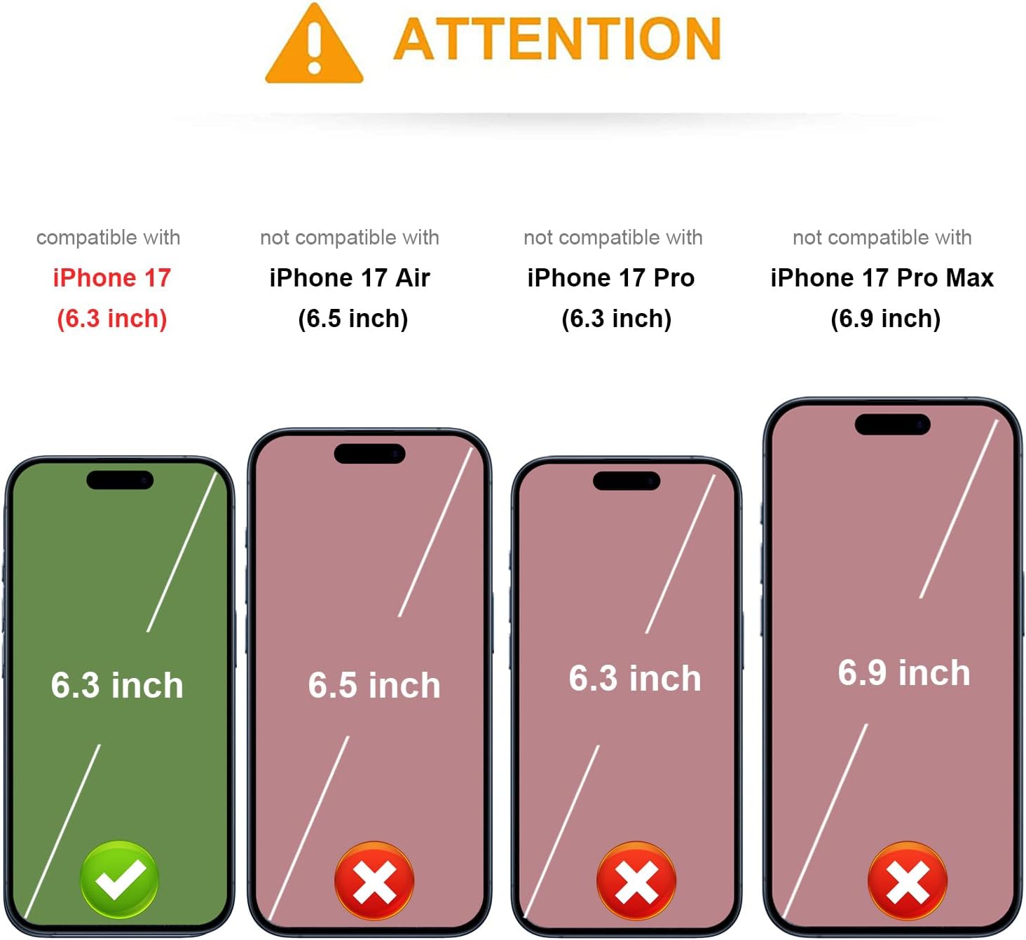 KIHUWEY Compatible with iPhone 17 Case Wallet with Credit Card Holder, Flip Premium Leather Magnetic Clasp Kickstand Heavy Duty Protective Cover for iPhone 17 6.3 Inch (Brown) - Image 2