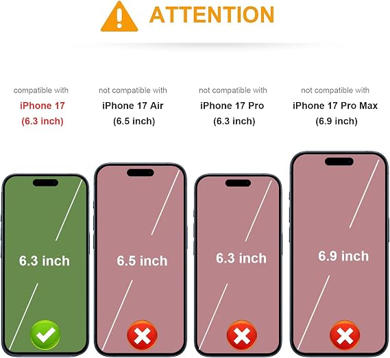 KIHUWEY for iPhone 17 Wallet Case Card Holder Kickstand, Dark Green