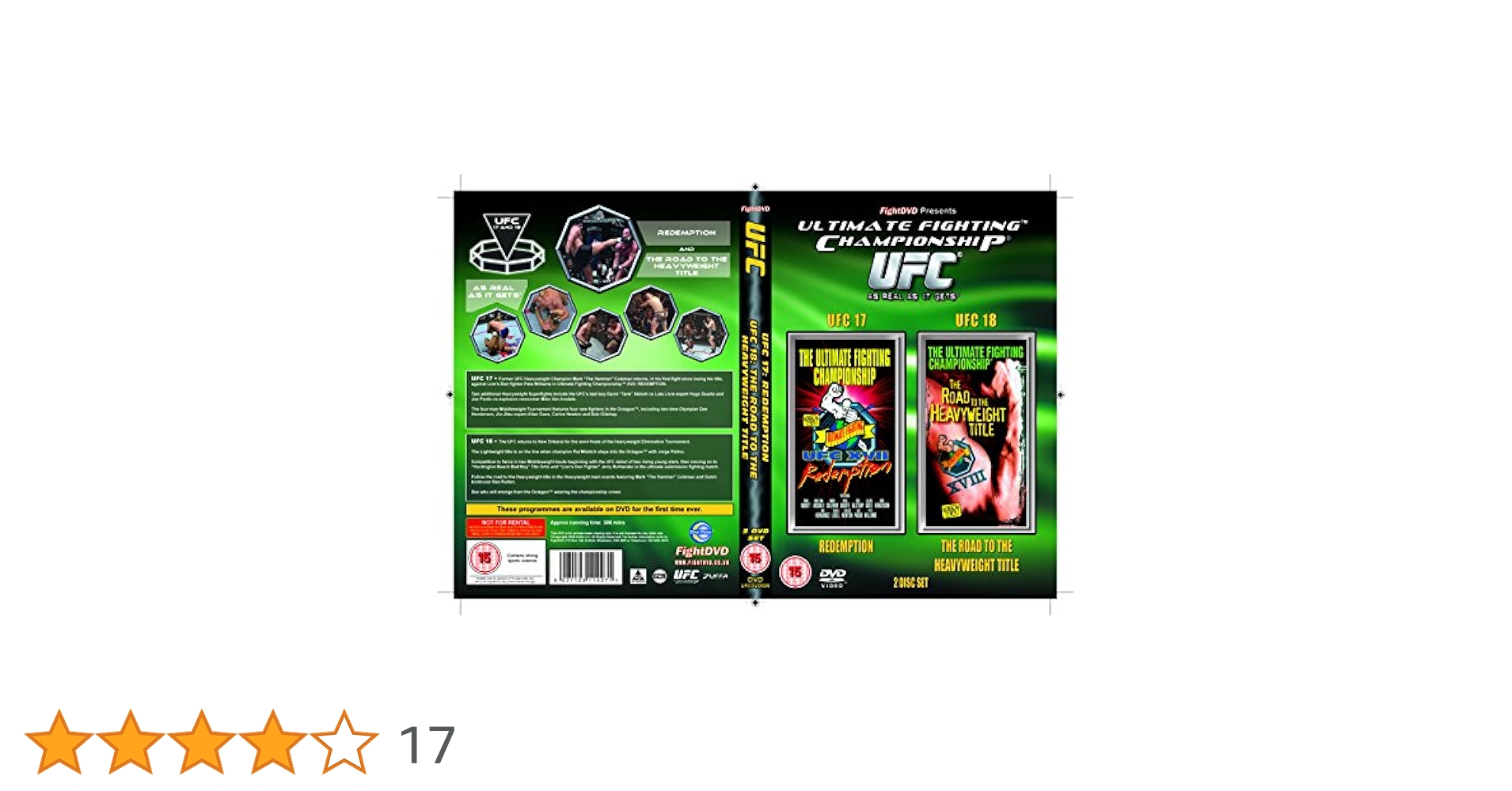 UFC 格闘技 DVD 17本セット t600x362.webp