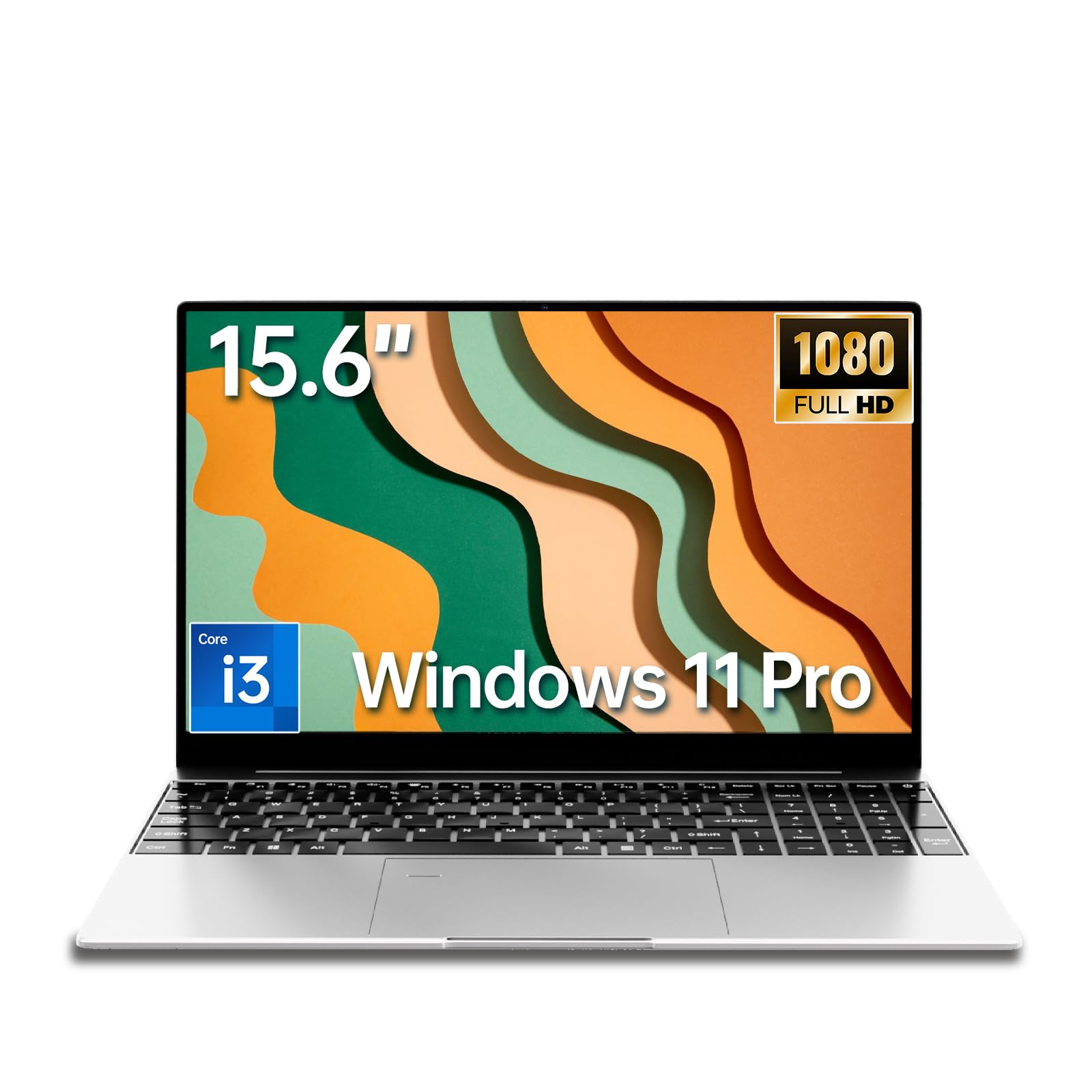 Amazon.co.jp: 2026年最新15.6インチノートパソコン Win 11 Pro、1080p 