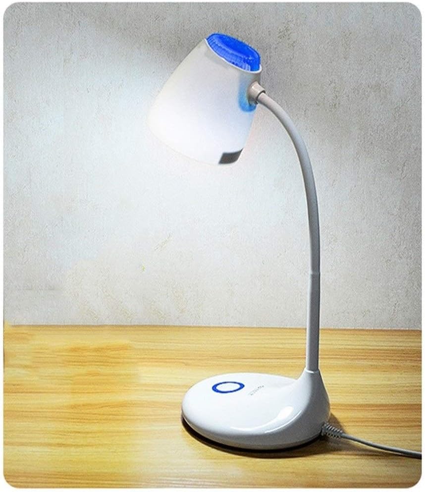 LED Desk Lamp LED Children’s Student Learning Lamp Study Reading Lamp Bedroom Bedside Lamp Plug-in Non-Flicker Lamp Table Lamp Reading Lamp (Color : B)
