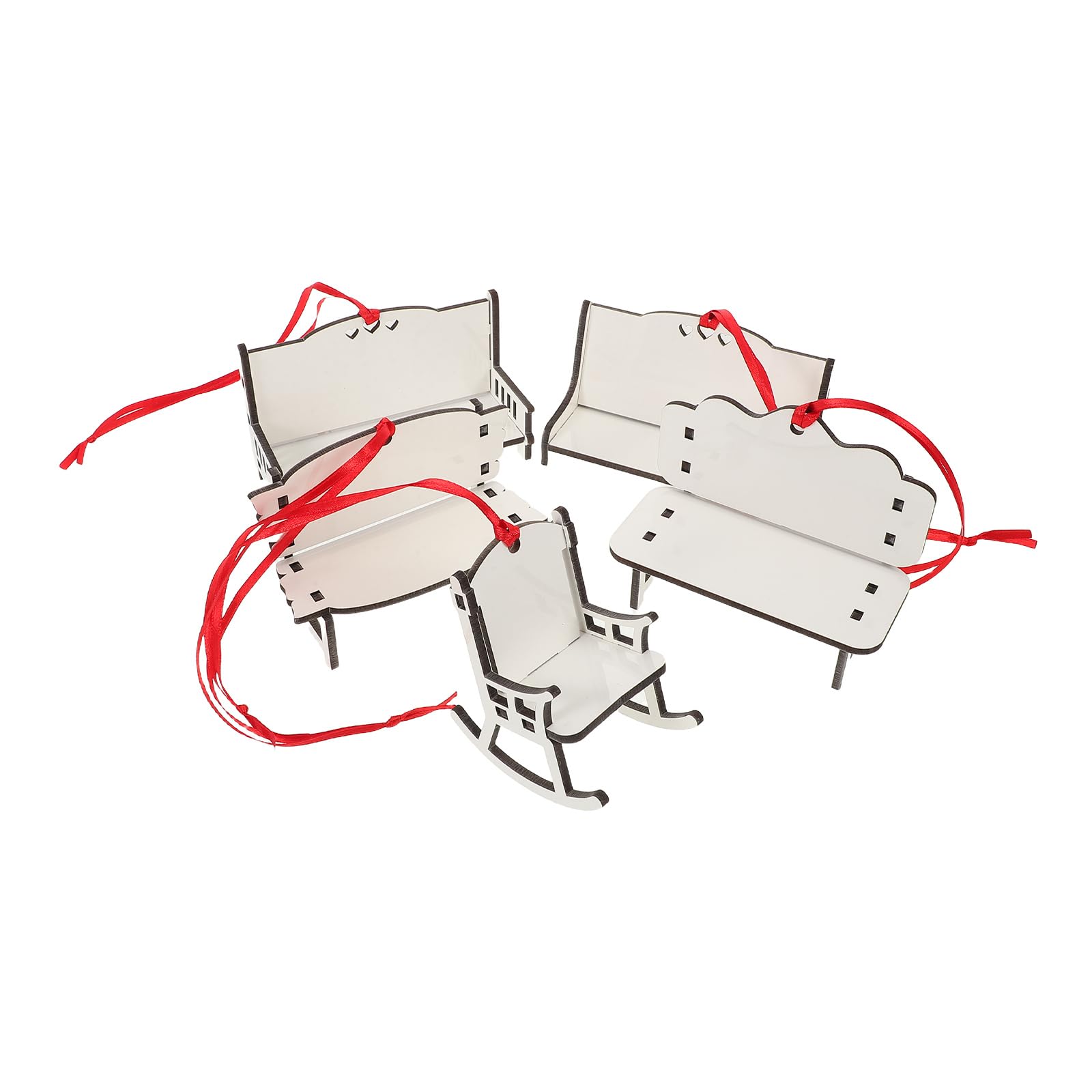 Adornos de silla para transferencia de calor Magiclulu 5 piezas regalo navideño único
