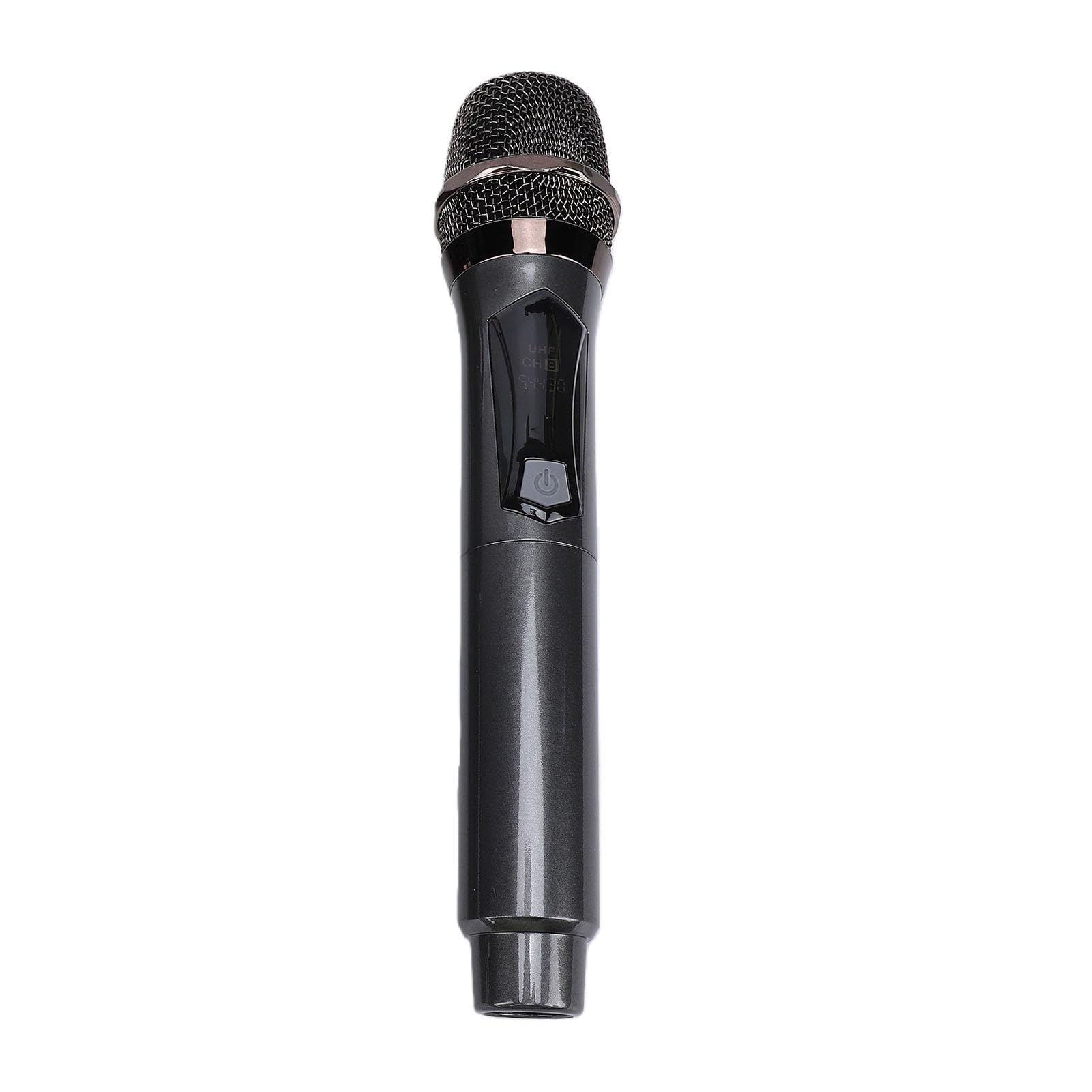 VBESTLIFE Mixer Audio a 4 Canali, a Doppio Microfono Cordless con Interfaccia USB Bluetooth e Illuminazione RGB, per Registrazione in Streaming Live di Podcast Studio Karaoke