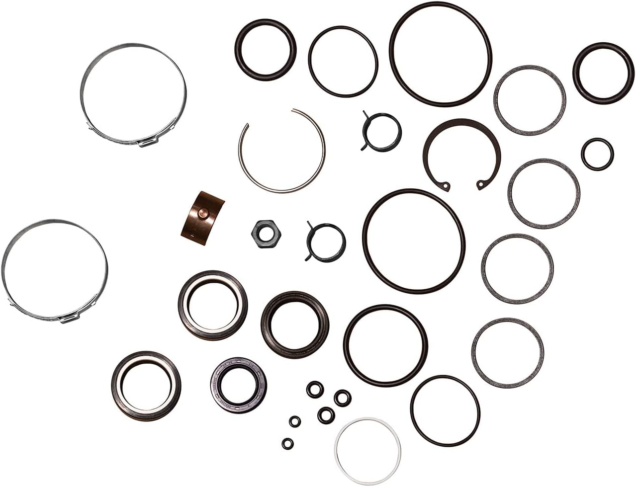 Power Steering Seals - Rack and Pinion Seal Kit for Audi A4 2002-2006 | Precision Fit, Leak Prevention, Auto Replacement Part, Steering System Rebuild