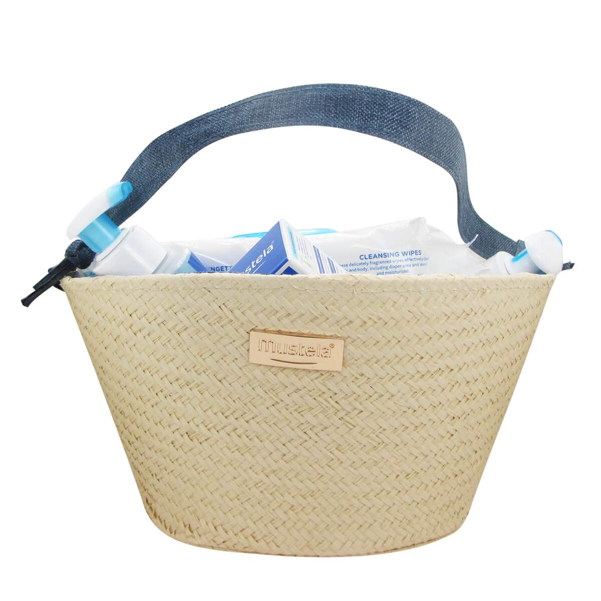 Mustela Basket Of Essentials Blue