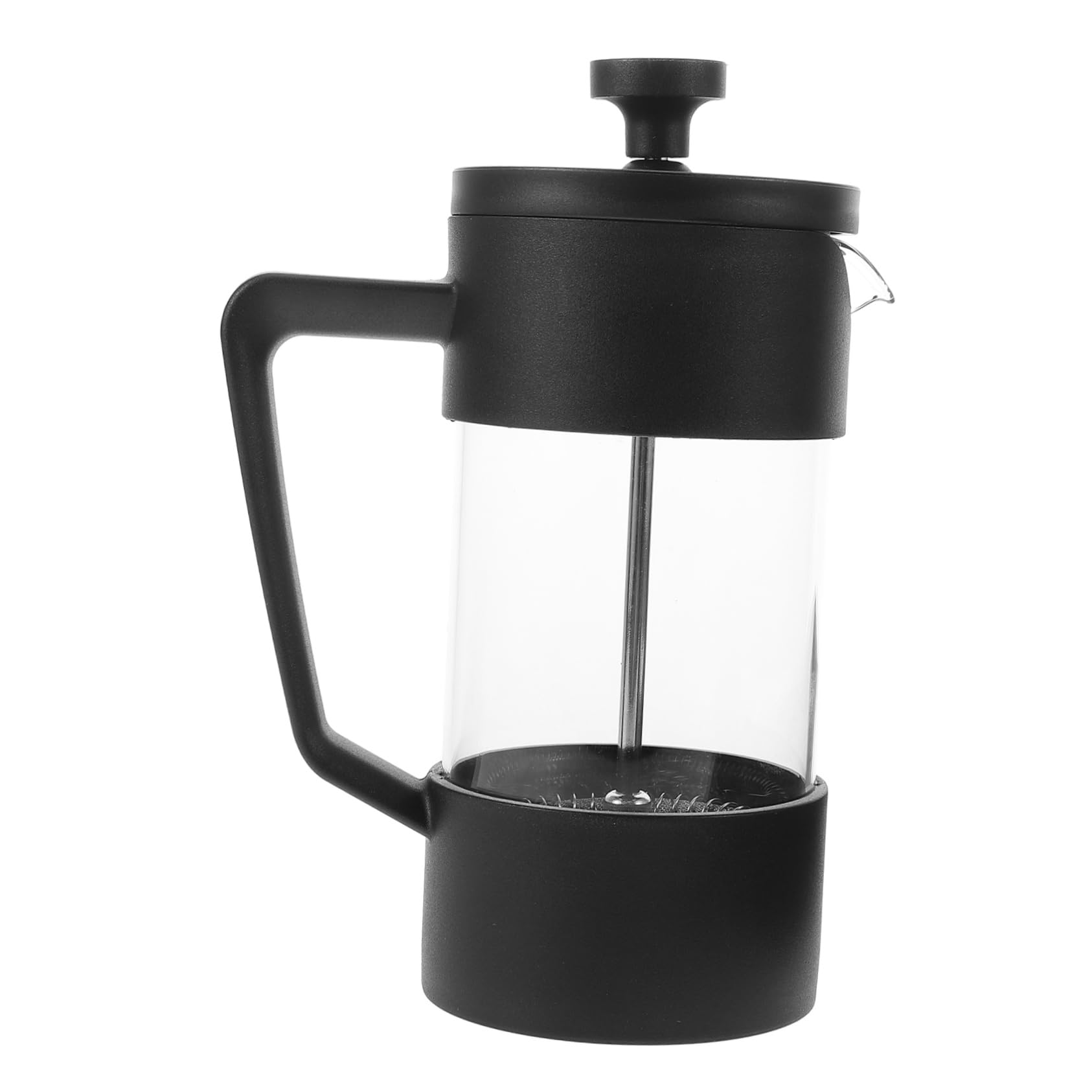 OSALADI Borosilicate Glass Maker Hand Brew Coffee Pot for Home Kitchen Travel Camping Unique Filter Design for Cold Brew and Rich Flavor Extraction