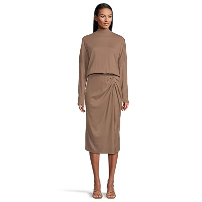 Michael Stars Lila Blouson Midi Dress Women