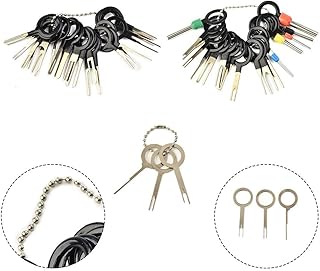 Outils d'entretien électrique de voiture - 41 pièces - Collection complète d'aiguilles de retrait de bornes