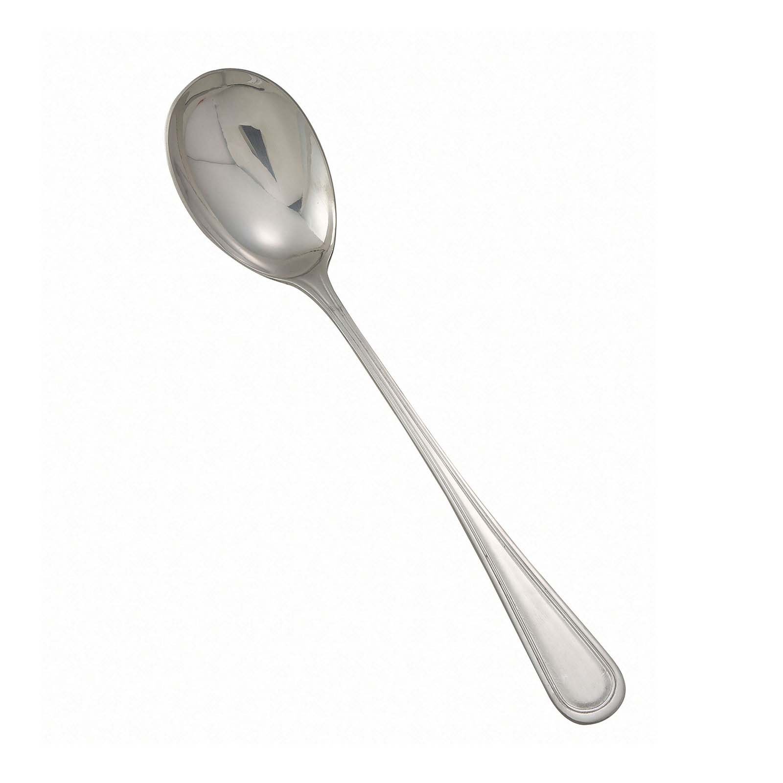 Winco Shangarila Stainless-Steel Serving Spoon, Extra Heavyweight, 12
